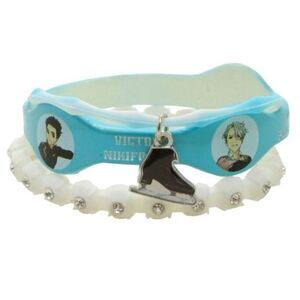 Yuri On Ice Set of 3 Anime Charm Rubber Stretch Bracelets